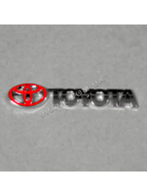 Наклейка металлическая Toyota